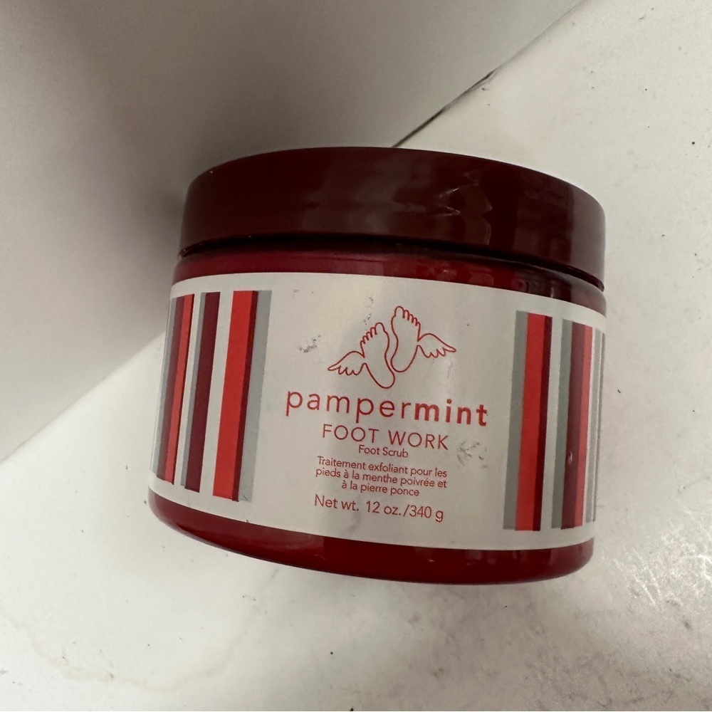 Pampermint Foot Work Foot Scrub 12 OZ HTF